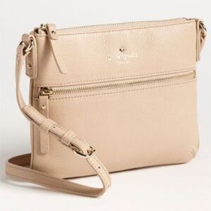 kate spade Cobble Hill Tenley Tan Affogato Crossbody Bag